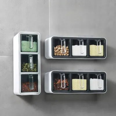 PUNCH-FREE KITCHEN SEASONING BOX